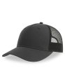 Cap 5 Panel  Atlantis Headwear Zion ZIOC Donker Grijs-Zwart